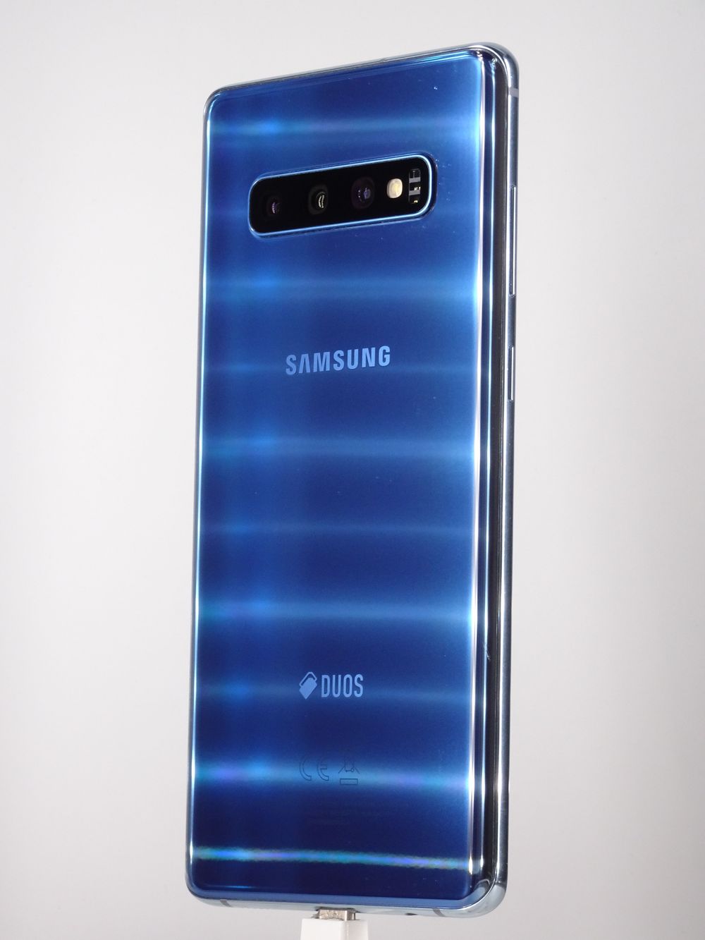 Telefon mobil Samsung Galaxy S10 Plus Dual Sim, Prism Blue, 512 GB,  Ca Nou