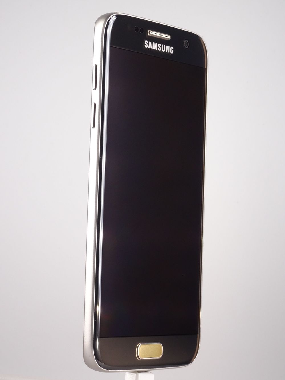 Telefon mobil Samsung Galaxy S7, Gold Platinum, 64 GB, Excelent