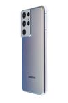 Mobiltelefon Samsung Galaxy S21 Ultra 5G Dual Sim, Silver, 256 GB, Foarte Bun