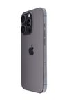 Мобилен телефон Apple iPhone 15 Pro, Black Titanium, 128 GB, Bun