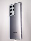 gallery Мобилен телефон Samsung Galaxy S21 Ultra 5G Dual Sim, Silver, 128 GB, Foarte Bun