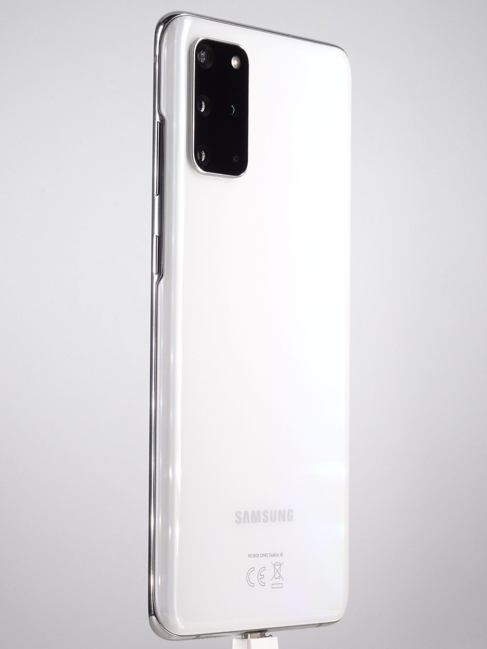 Мобилен телефон Samsung, Galaxy S20 Plus 5G, 128 GB, Cloud White,  Като нов