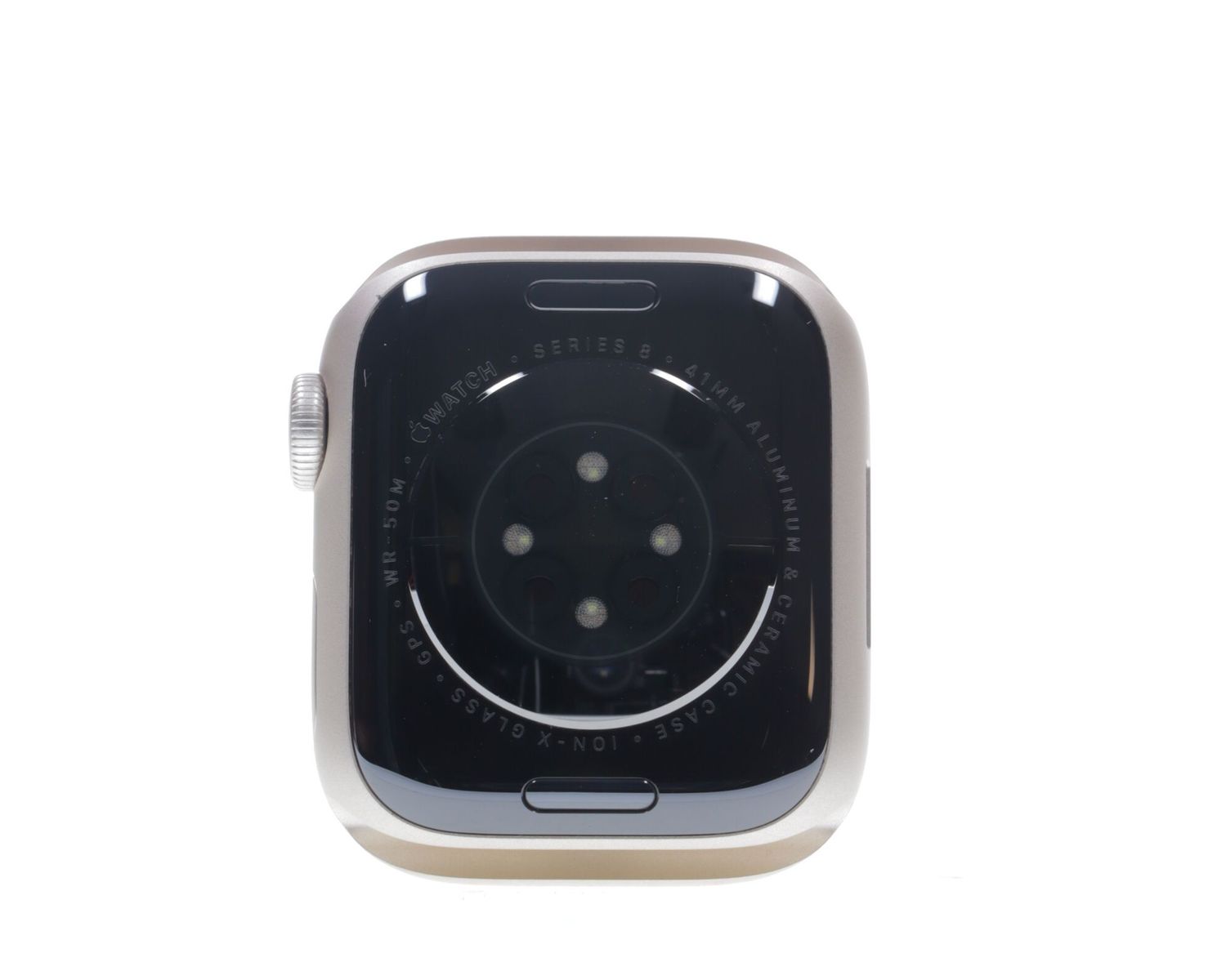 Apple Watch Series 8 2022, GPS, Aluminium 41mm Starlight - Като нов
