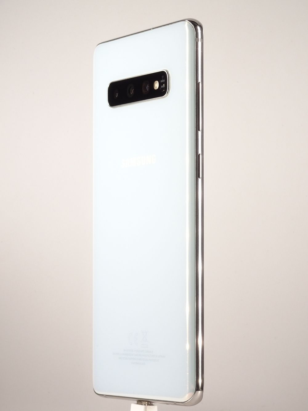 Мобилен телефон Samsung, Galaxy S10 Plus Dual Sim, 1 TB, Prism White,  Отлично