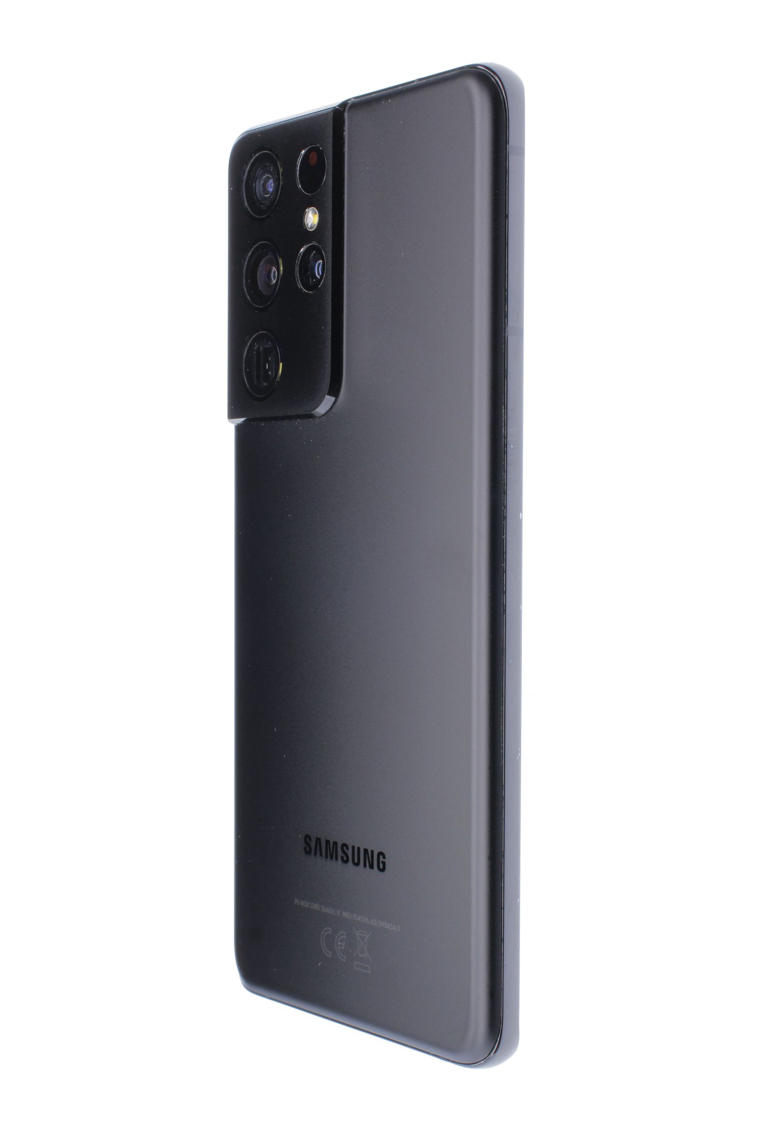 Samsung Galaxy S21 Ultra 5G Dual Sim 256 GB Black - Újszerű