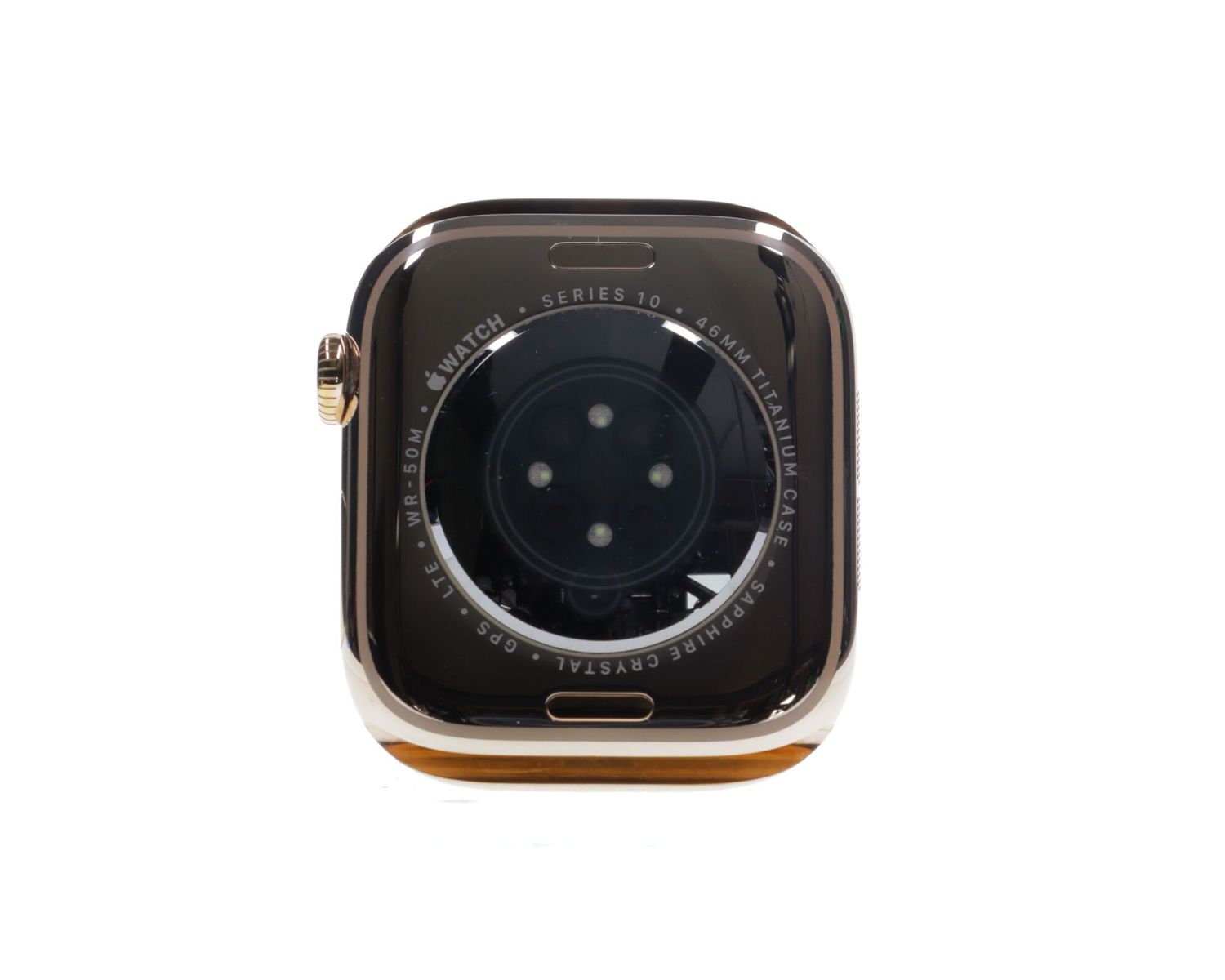 Apple Watch Series 10 2024, GPS + Cellular, Titanium 46mm Gold - Ca nou