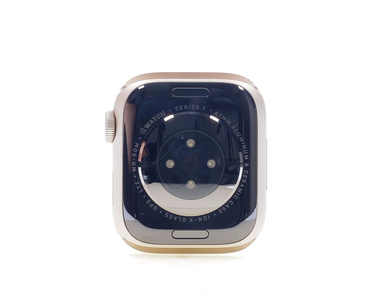 Apple Watch Series 7 2021, GPS + Cellular, Aluminium 41mm Starlight - Много добро