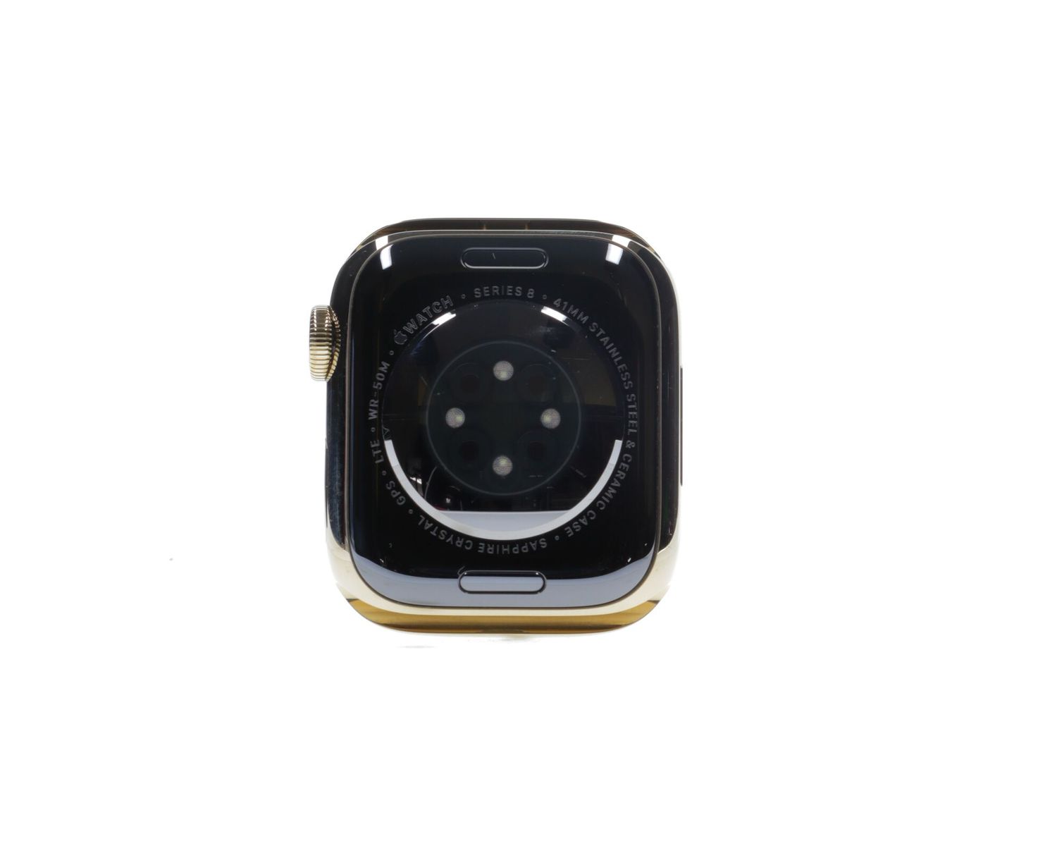 Apple Watch Series 8 2022, GPS + Cellular, Stainless Steel 41mm Gold - Σαν καινούργιο