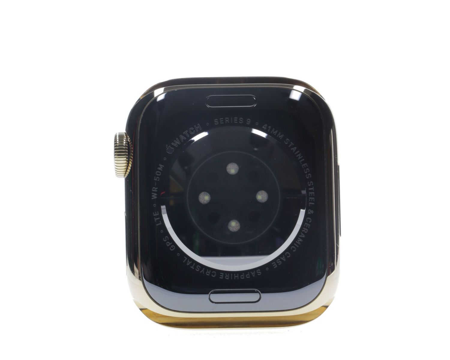 Apple Watch Series 9 2023, GPS + Cellular, Stainless Steel 41mm Gold - Ca nou