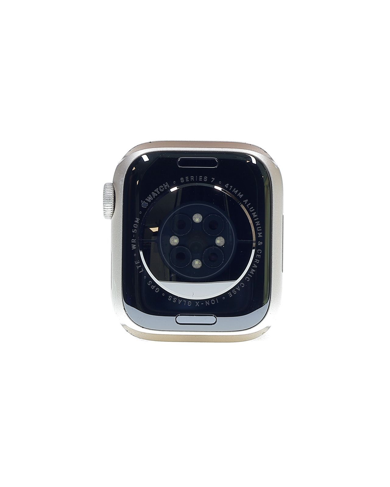 Apple Watch Series 7 2021, GPS + Cellular, Aluminium 41mm Starlight - Много добро