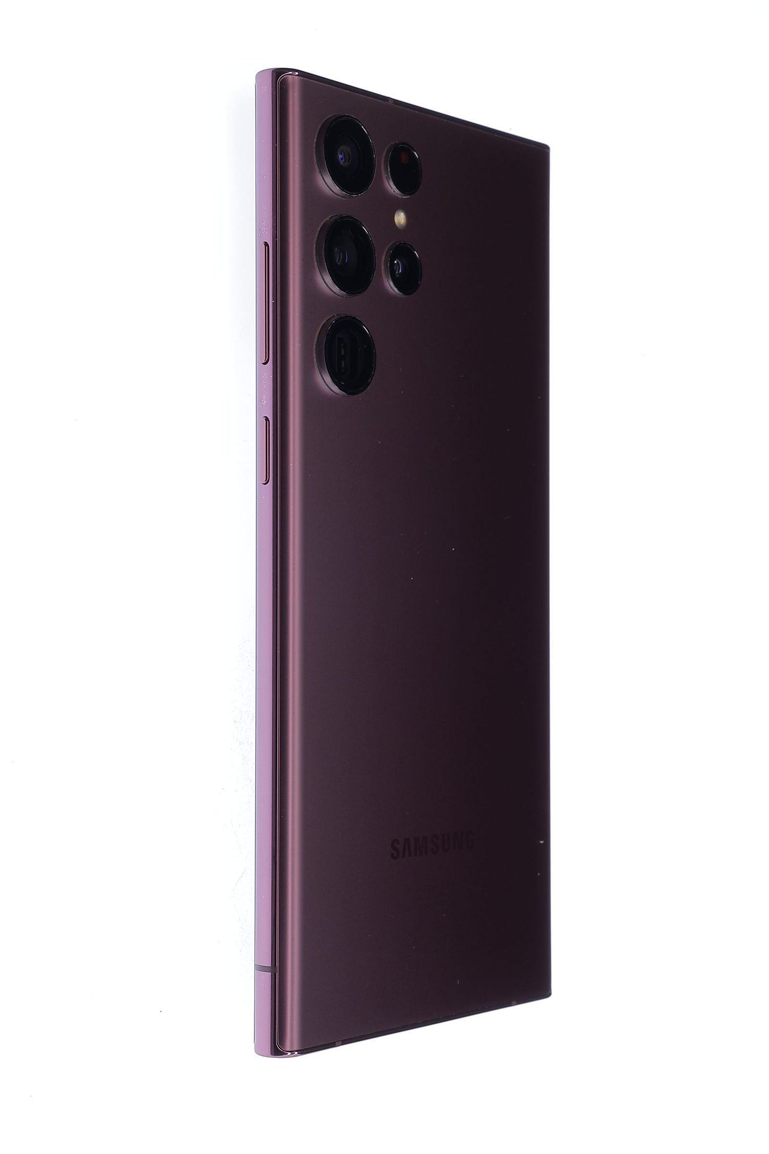 Samsung Galaxy S22 Ultra 5G Dual Sim 256 GB Burgundy - Kiváló