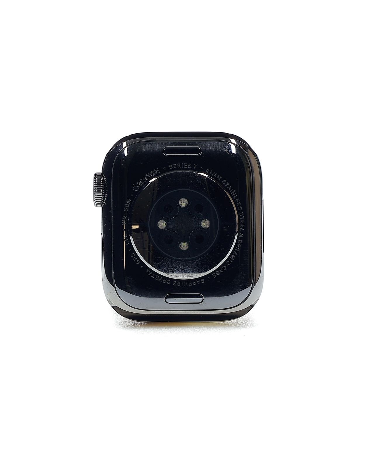 Apple Watch Series 7 2021, GPS + Cellular, Stainless Steel 41mm Graphite - Kiváló