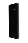 Telefon mobil Samsung Galaxy S10 Plus Dual Sim, Ceramic Black, 128 GB, Foarte Bun