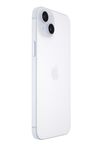 Мобилен телефон Apple iPhone 15, Blue, 128 GB, Excelent
