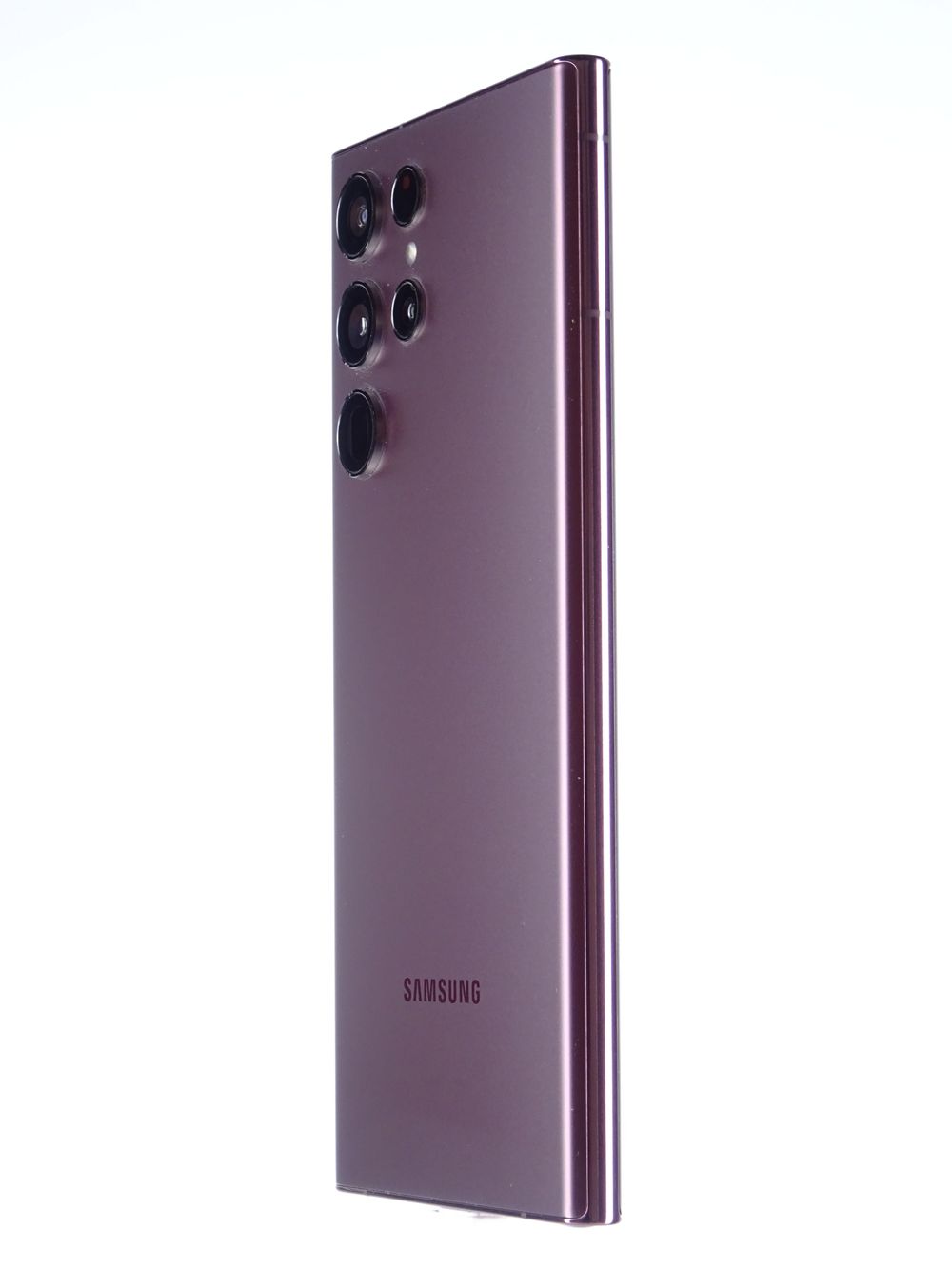 Мобилен телефон Samsung, Galaxy S22 Ultra 5G Dual Sim, 128 GB, Burgundy,  Като нов