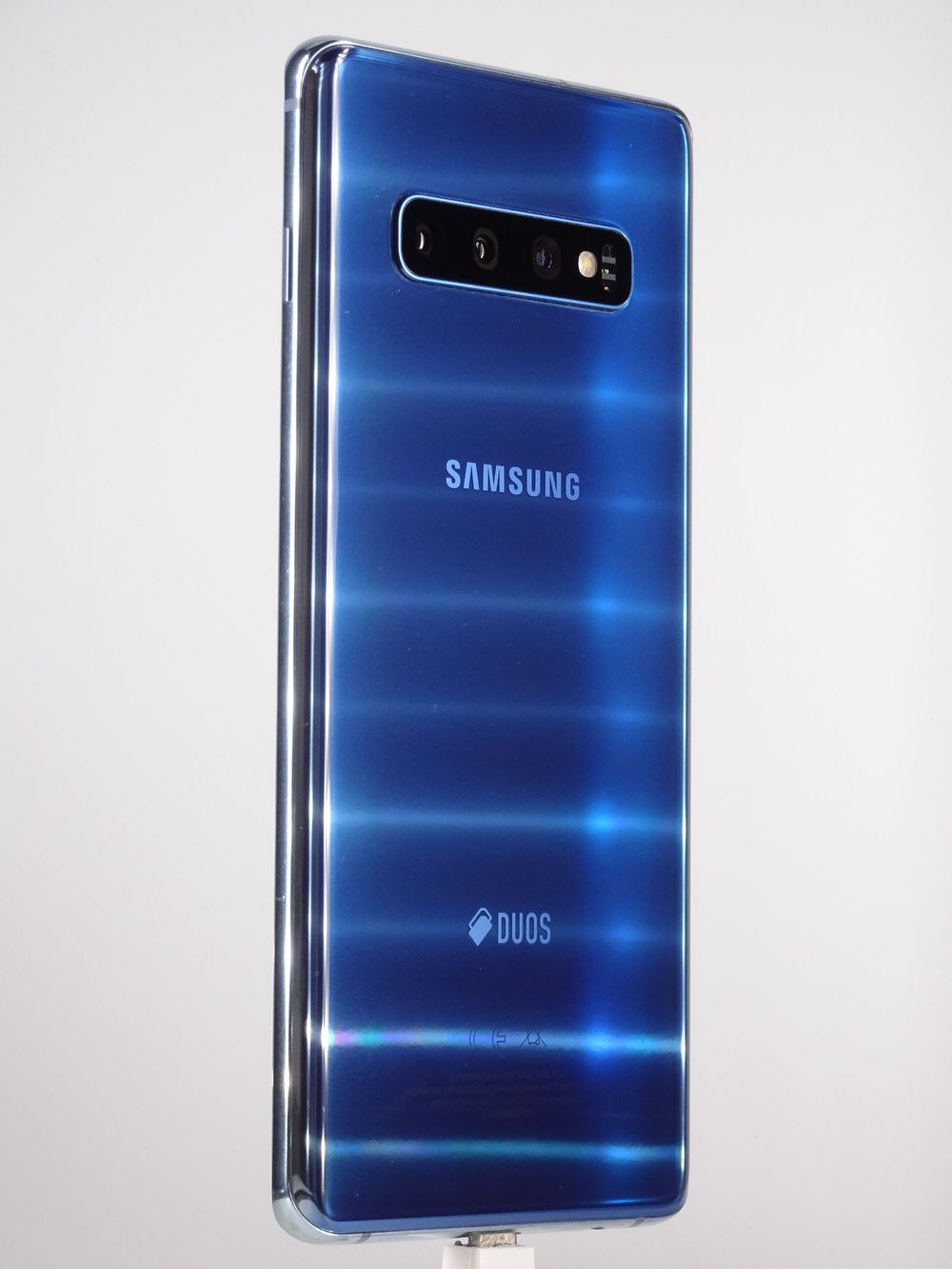 Telefon mobil Samsung Galaxy S10 Plus Dual Sim, Prism Blue, 1 TB,  Ca Nou