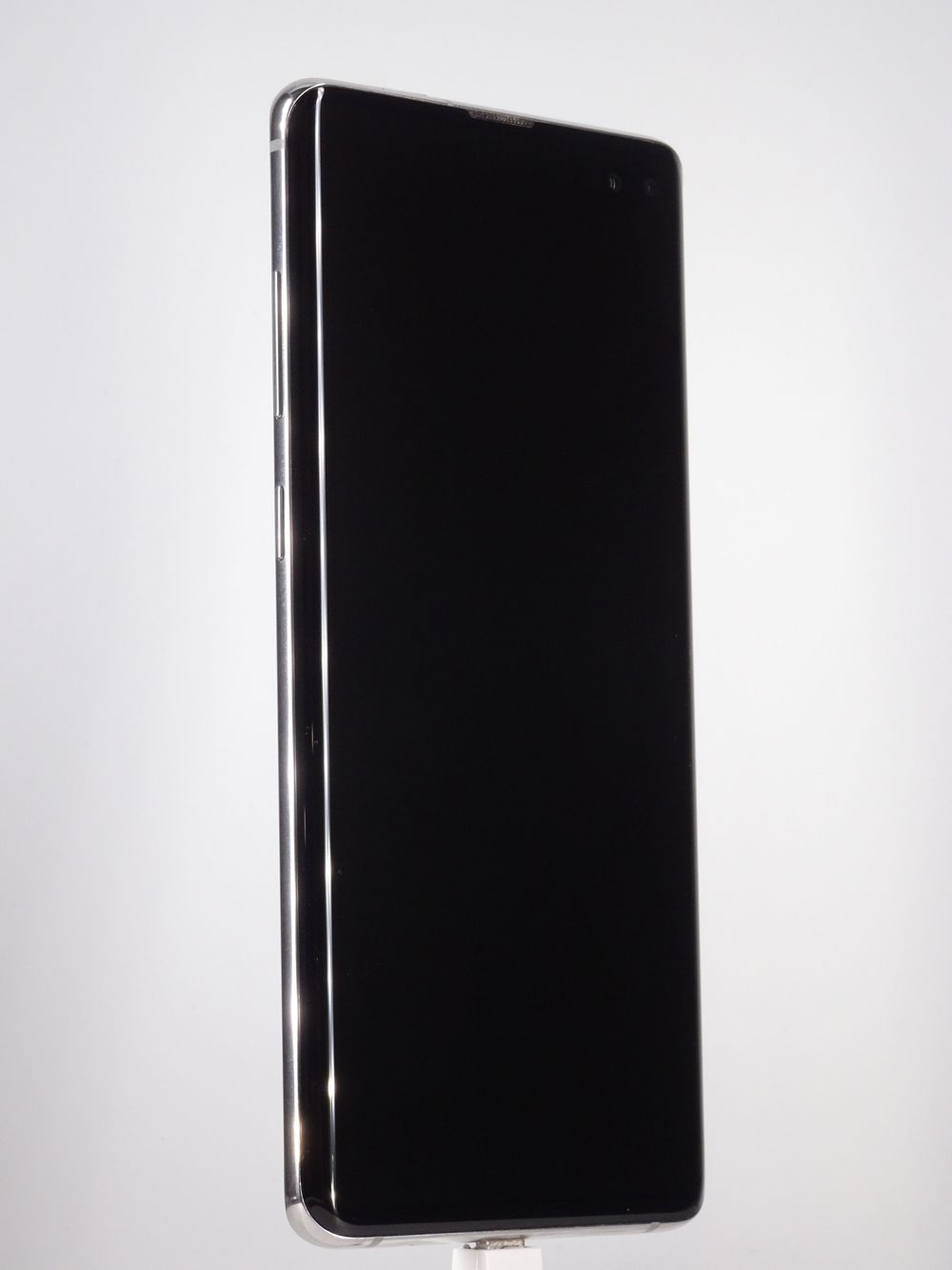 Мобилен телефон Samsung Galaxy S10 Plus, Prism White, 128 GB, Bun