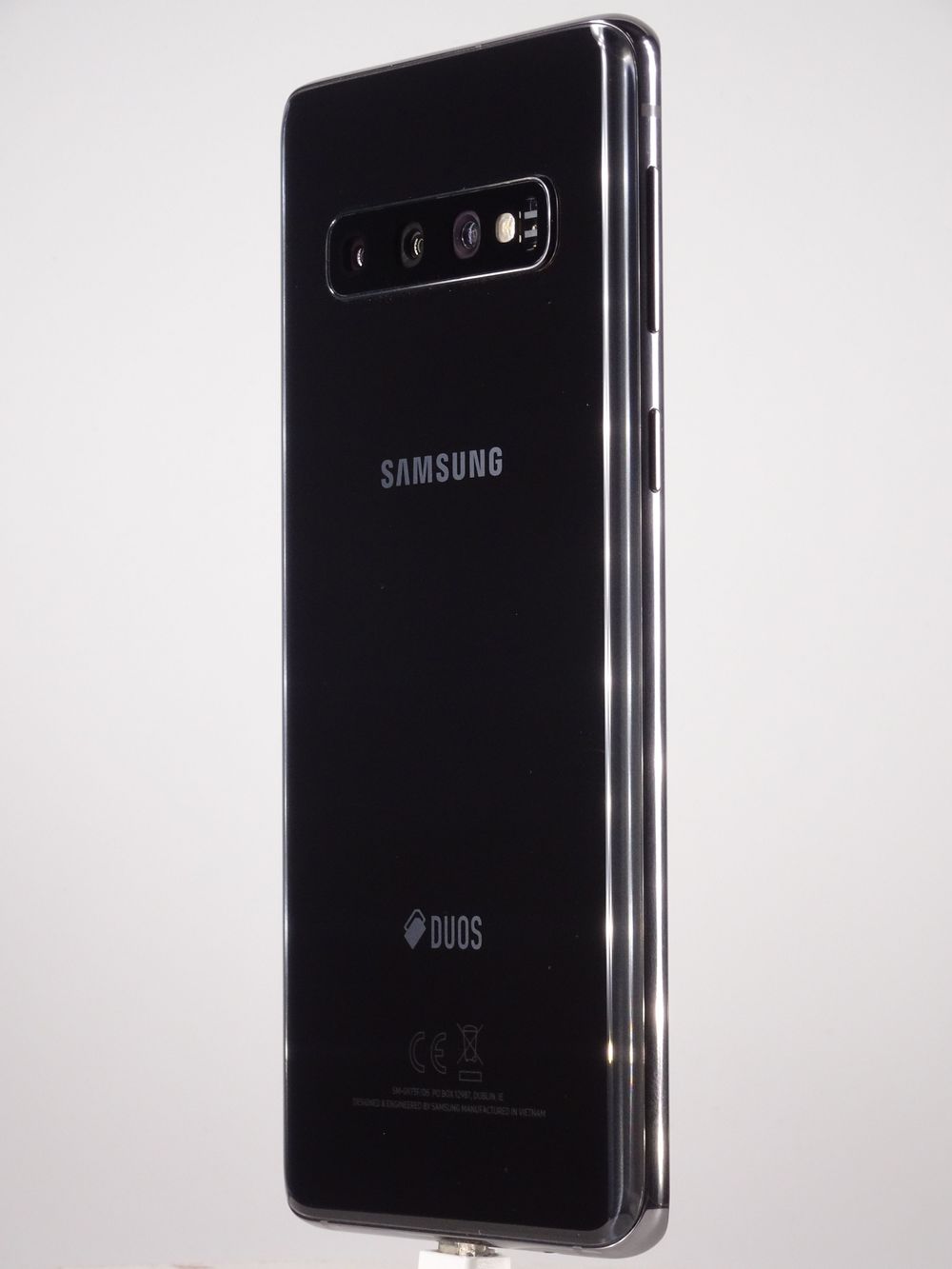 Мобилен телефон Samsung, Galaxy S10 Dual Sim, 512 GB, Prism Black,  Като нов