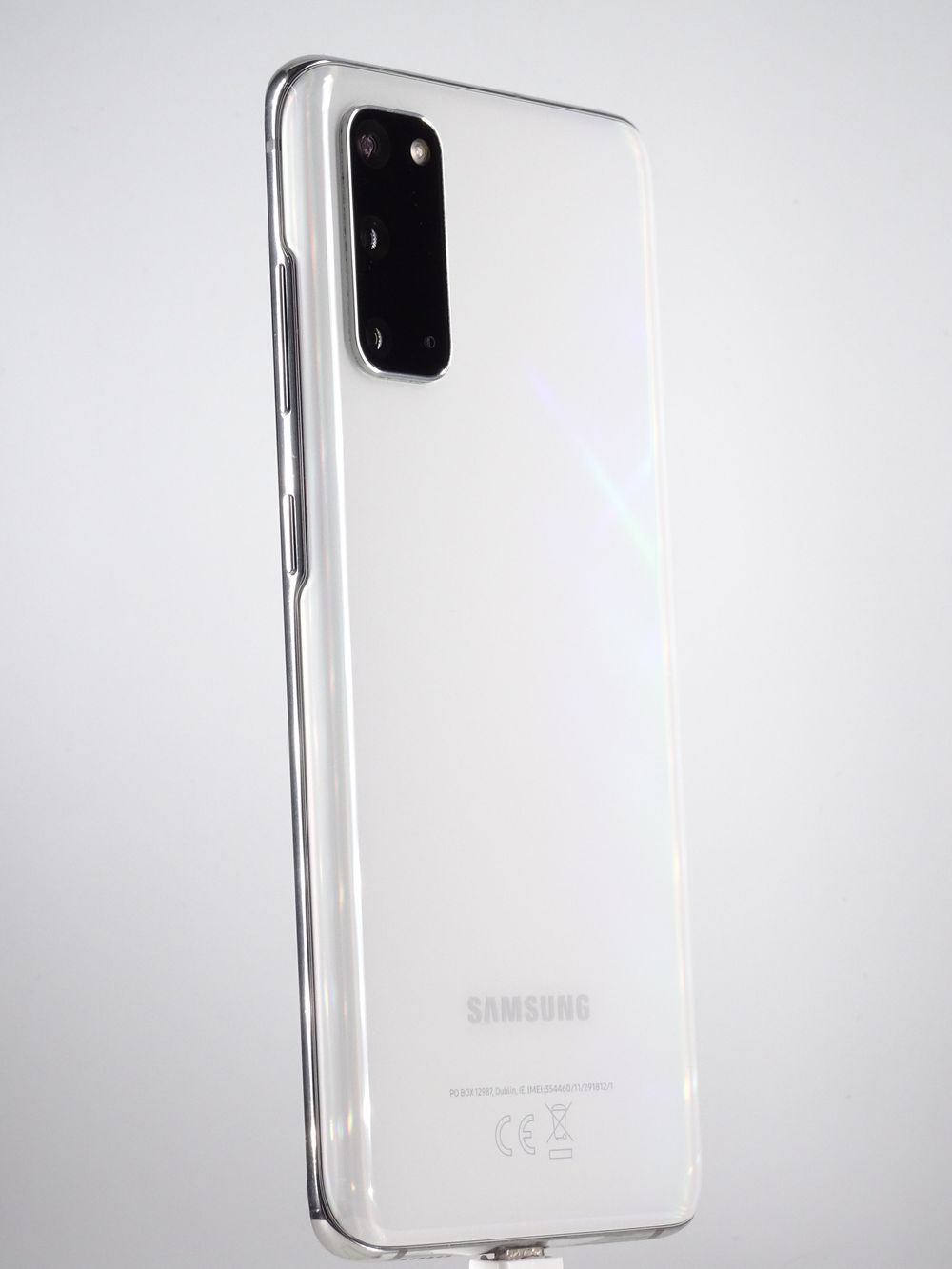 Мобилен телефон Samsung, Galaxy S20 5G, 128 GB, Cloud White,  Като нов