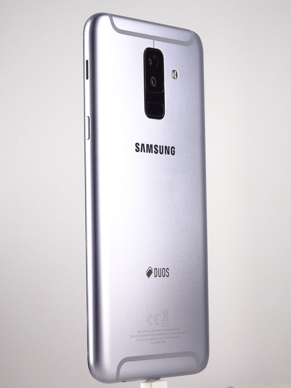 Мобилен телефон Samsung, Galaxy A6 Plus (2018), 64 GB, Lavender,  Като нов