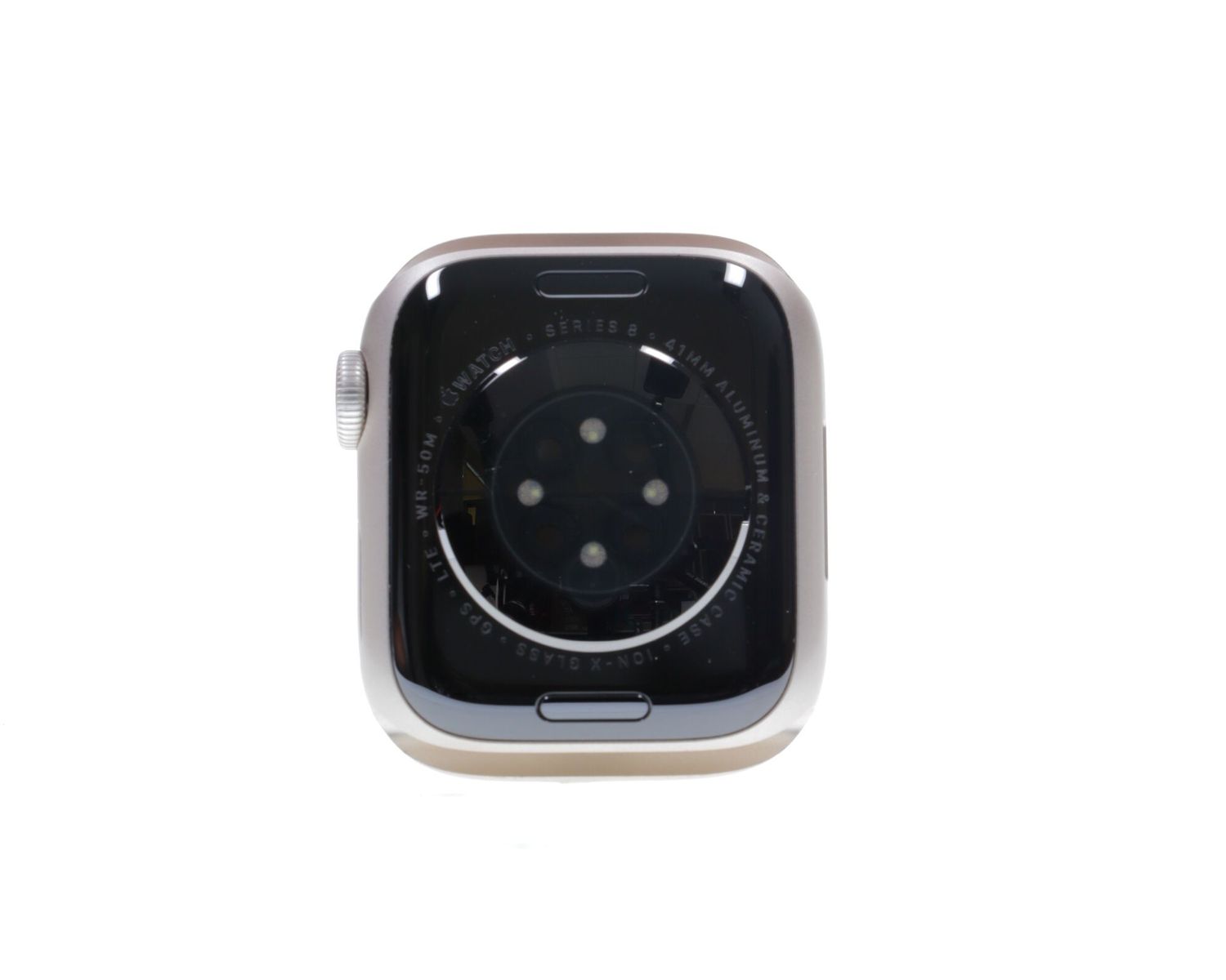 Apple Watch Series 8 2022, GPS + Cellular, Aluminium 41mm Starlight - Újszerű