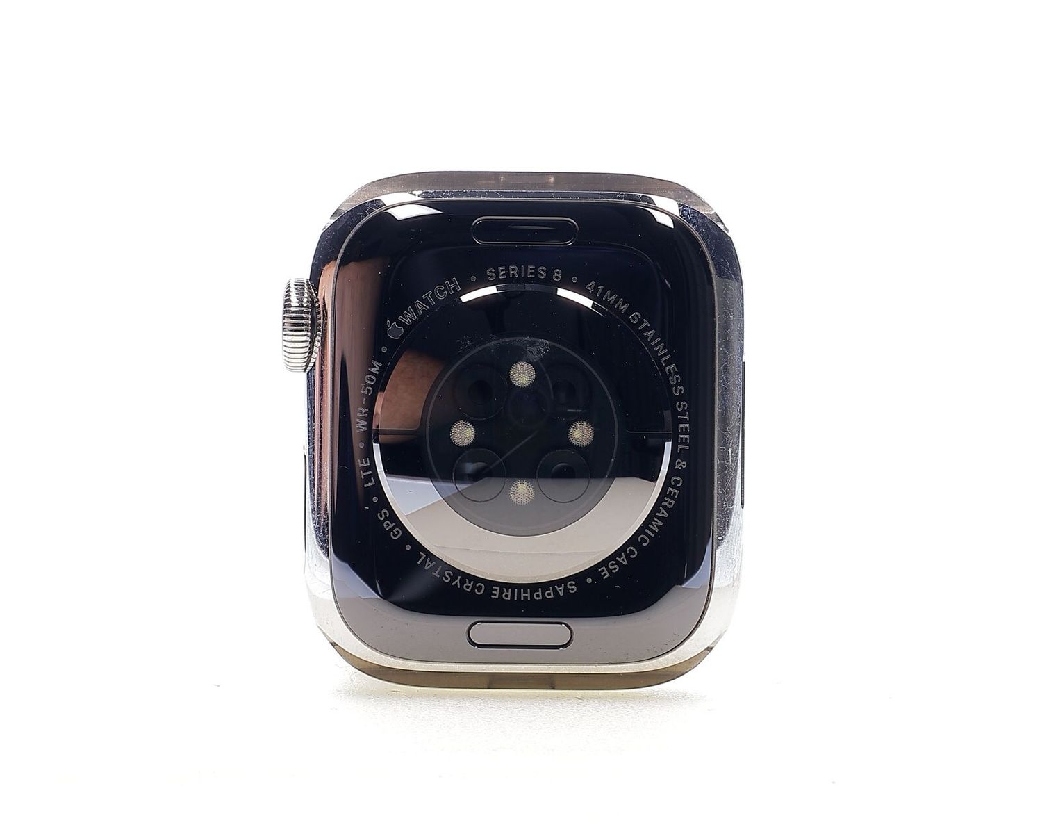 Apple Watch Series 8 2022, GPS + Cellular, Stainless Steel 41mm Silver - Εξαιρετικό