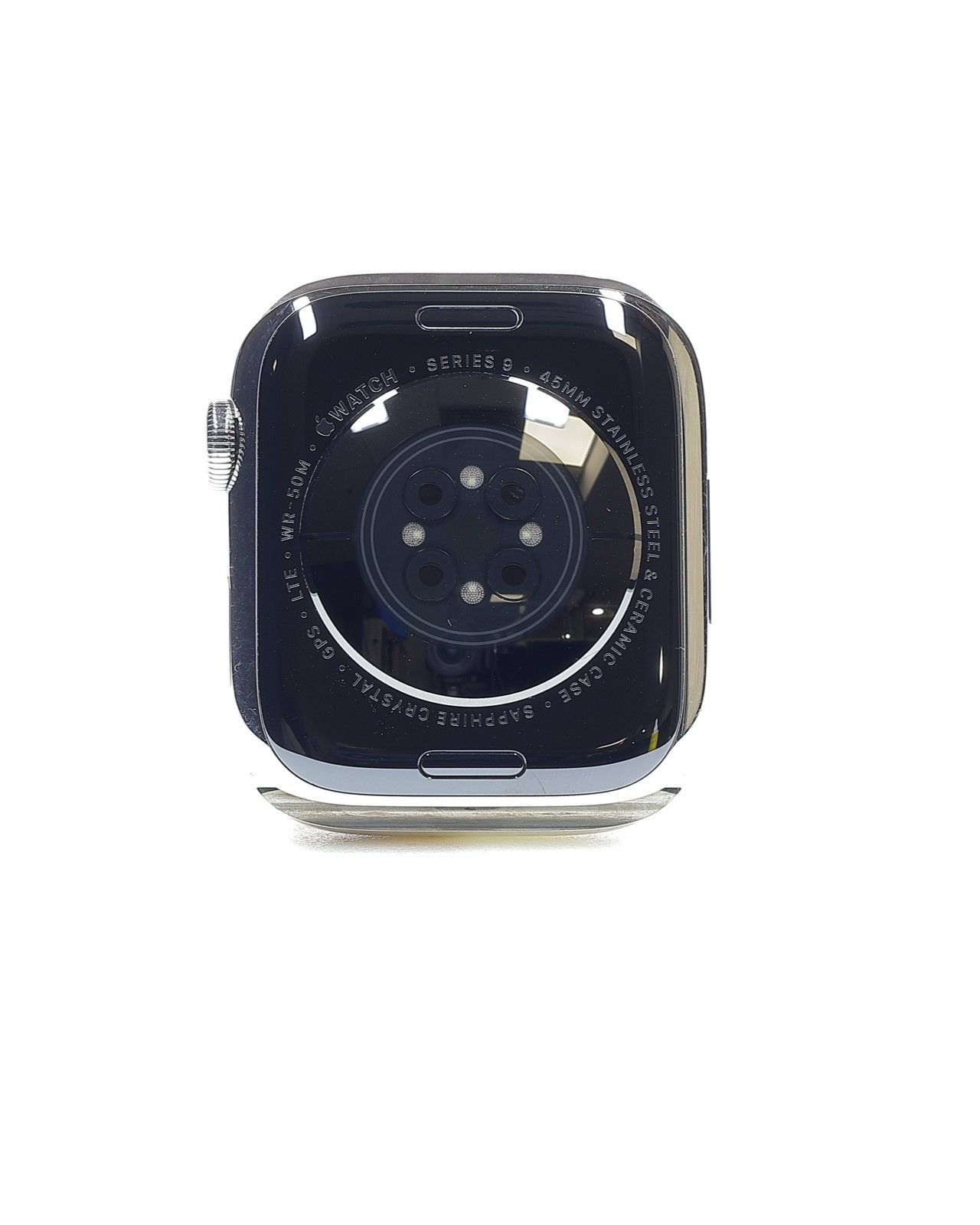 Apple Watch Series 9 2023, GPS + Cellular, Stainless Steel 45mm Silver - Като нов