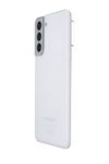 Telefon mobil Samsung Galaxy S21 5G Dual Sim, White, 128 GB, Foarte Bun