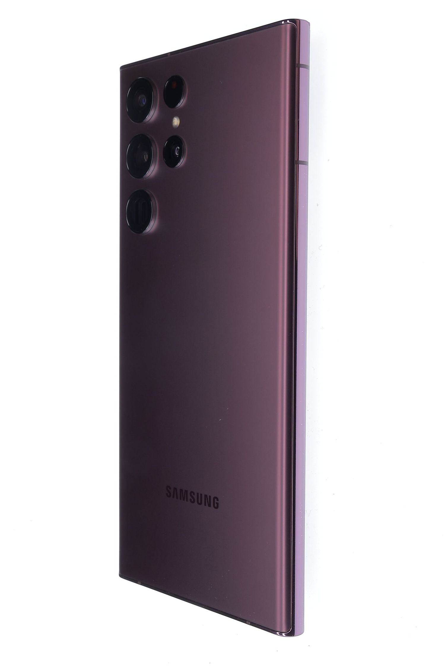 Samsung Galaxy S22 Ultra 5G Dual Sim 128 GB Burgundy - Újszerű
