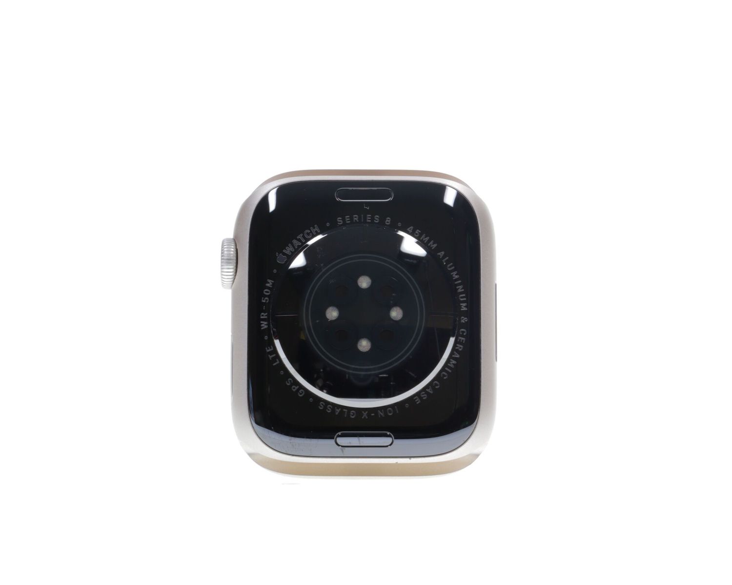 Apple Watch Series 8 2022, GPS + Cellular, Aluminium 45mm Starlight - Като нов
