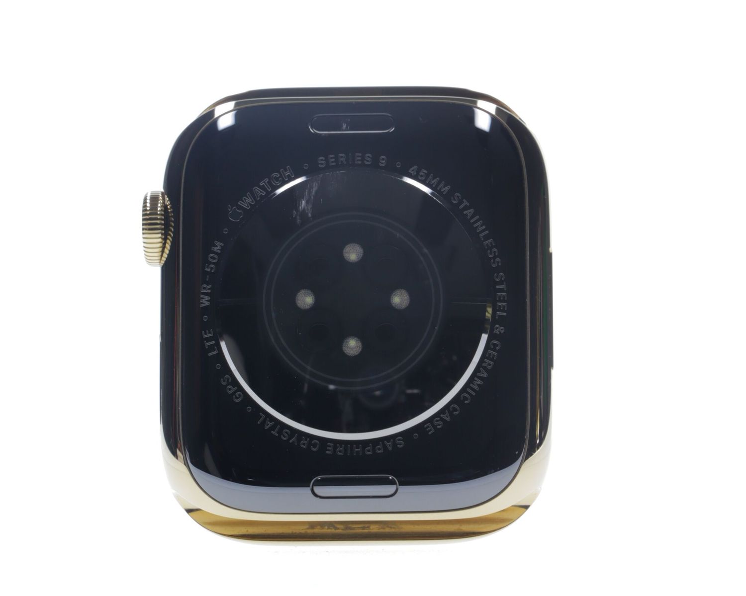 Apple Watch Series 9 2023, GPS + Cellular, Stainless Steel 45mm Gold - Отлично