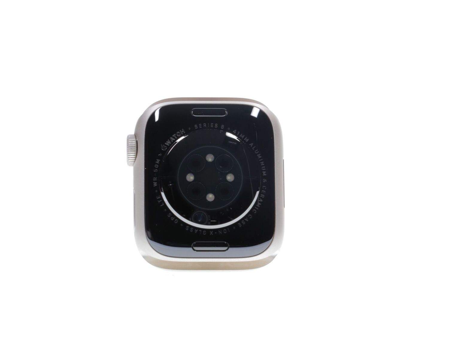 Apple Watch Series 8 2022, GPS + Cellular, Aluminium 41mm Starlight - Kiváló