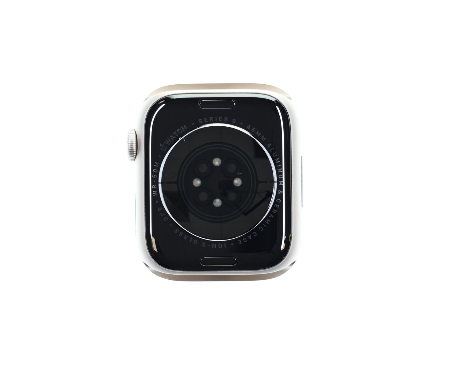 Apple Watch Series 9 2023, GPS, Aluminium 45mm Starlight - Foarte bun