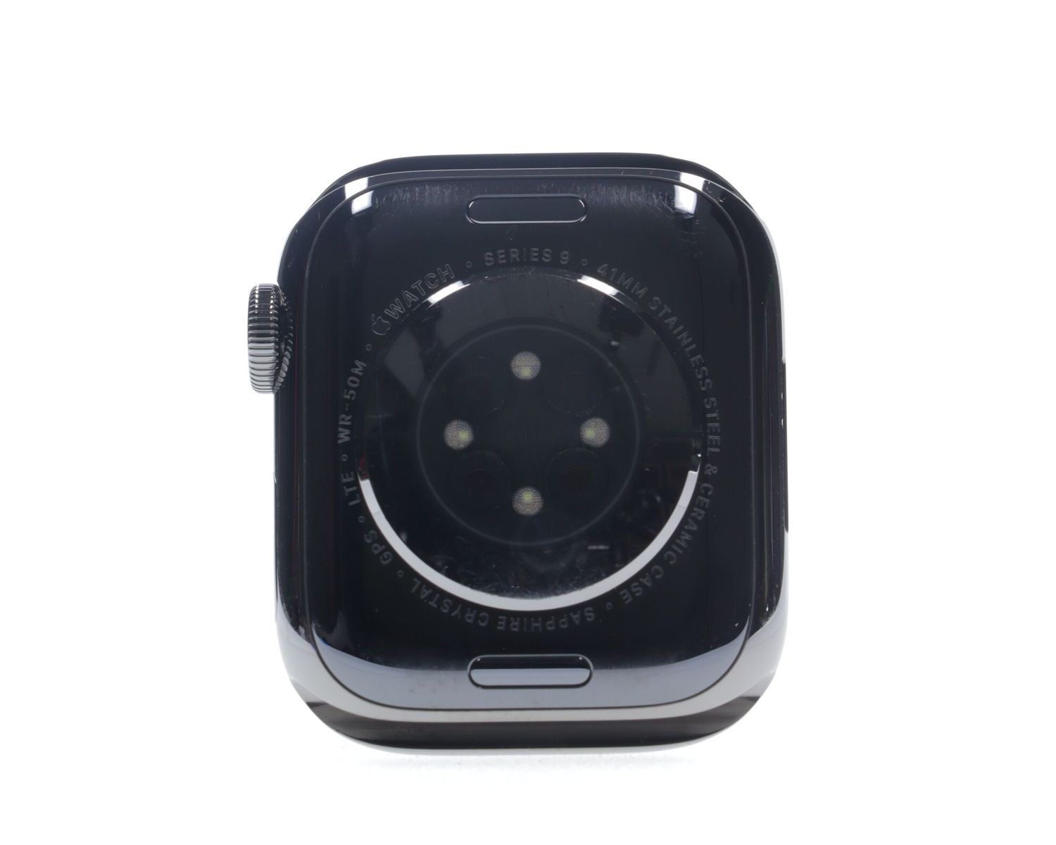 Apple Watch Series 9 2023, GPS + Cellular, Stainless Steel 41mm Graphite - Kiváló