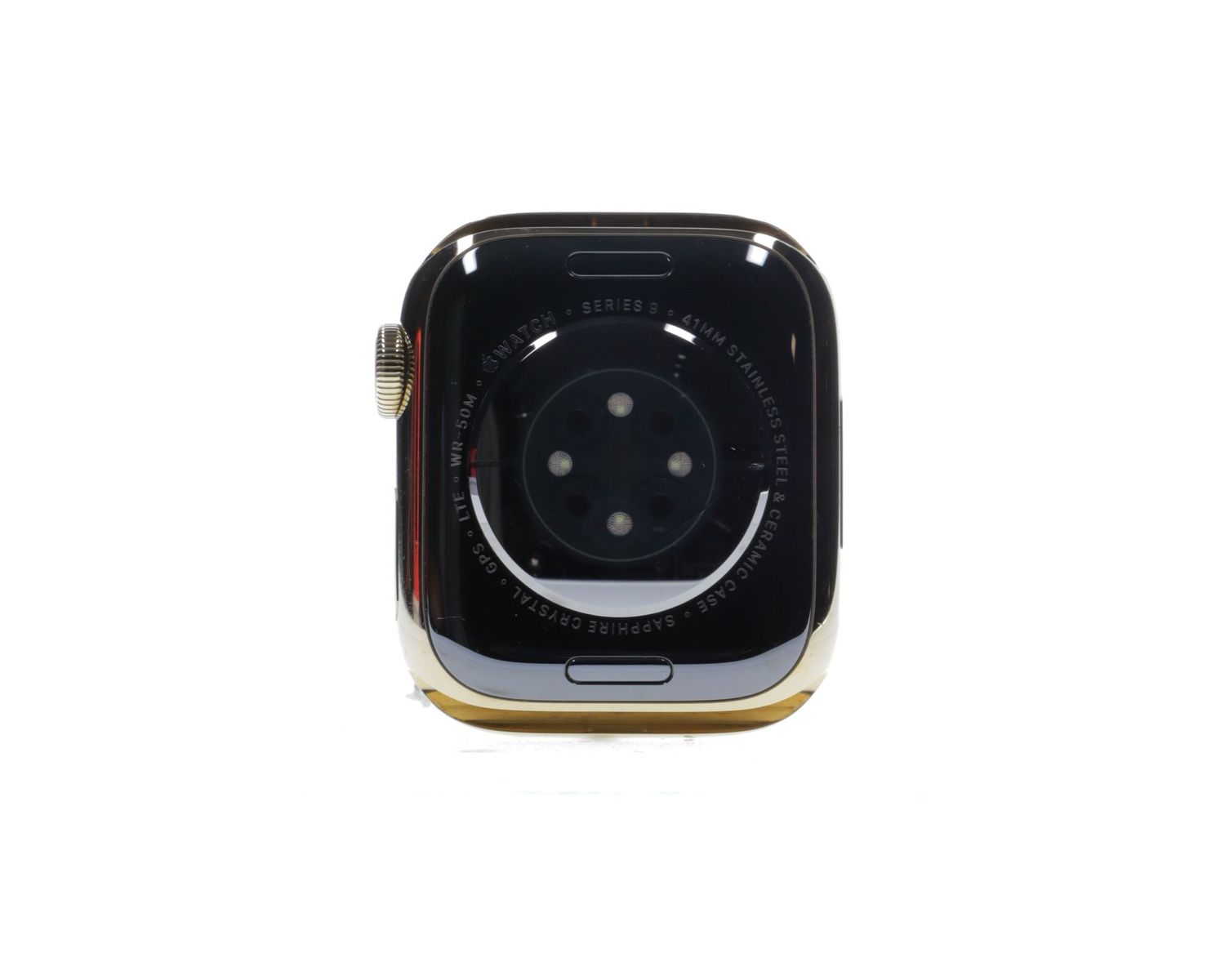 Apple Watch Series 9 2023, GPS + Cellular, Stainless Steel 41mm Gold - Kiváló