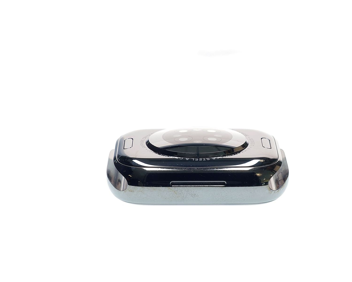 Apple Watch Series 7 2021, GPS + Cellular, Stainless Steel 41mm Graphite - Kiváló