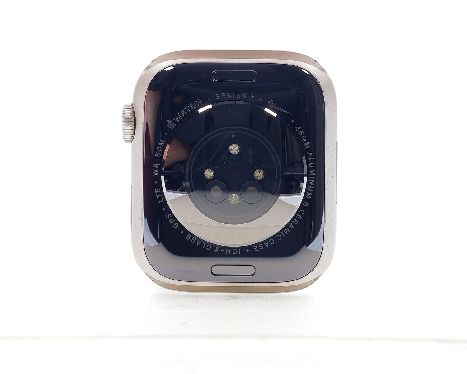 Apple Watch Series 7 2021, GPS + Cellular, Aluminium 45mm Starlight - Σαν καινούργιο