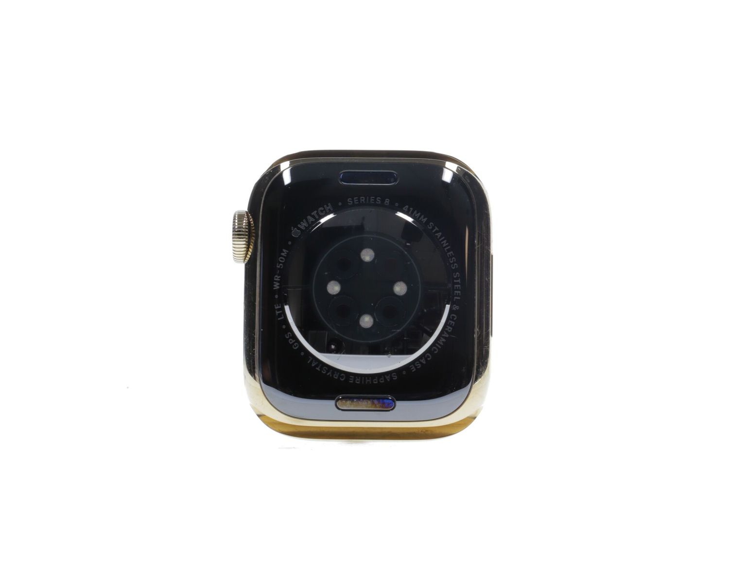 Apple Watch Series 8 2022, GPS + Cellular, Stainless Steel 41mm Gold - Πολύ καλό