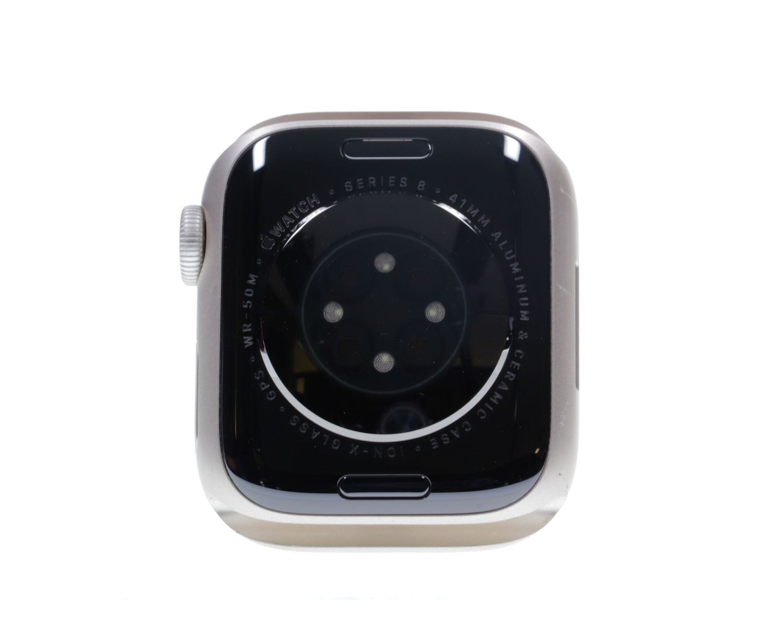 Apple Watch Series 8 2022, GPS, Aluminium 41mm Starlight - Като нов
