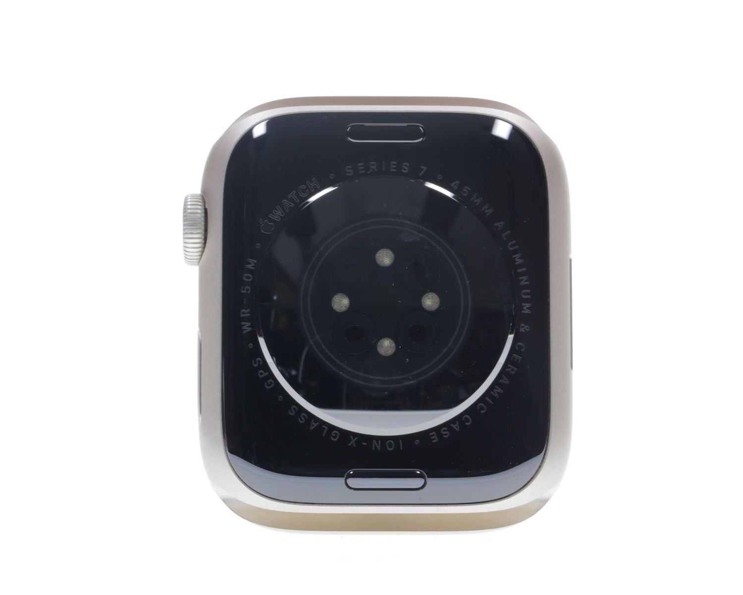 Apple Watch Series 7 2021, GPS, Aluminium 45mm Starlight - Като нов
