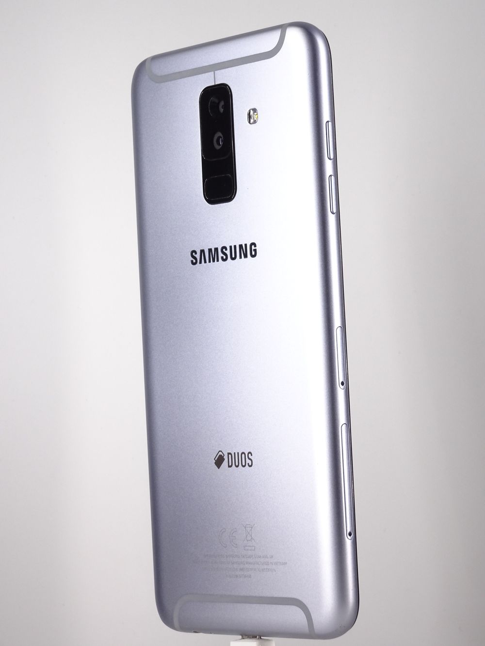 Мобилен телефон Samsung, Galaxy A6 Plus (2018), 32 GB, Lavender,  Като нов