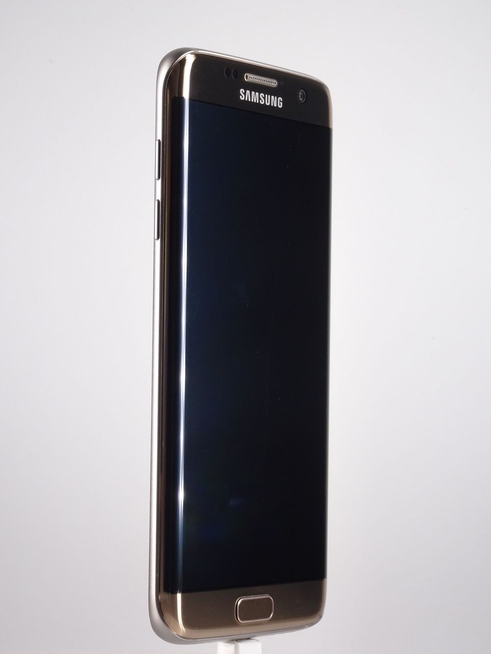 Мобилен телефон Samsung Galaxy S7 Edge, Gold Platinum, 32 GB, Excelent