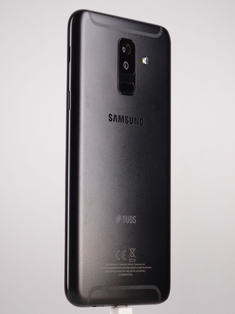Мобилен телефон Samsung, Galaxy A6 Plus (2018), 64 GB, Black,  Като нов
