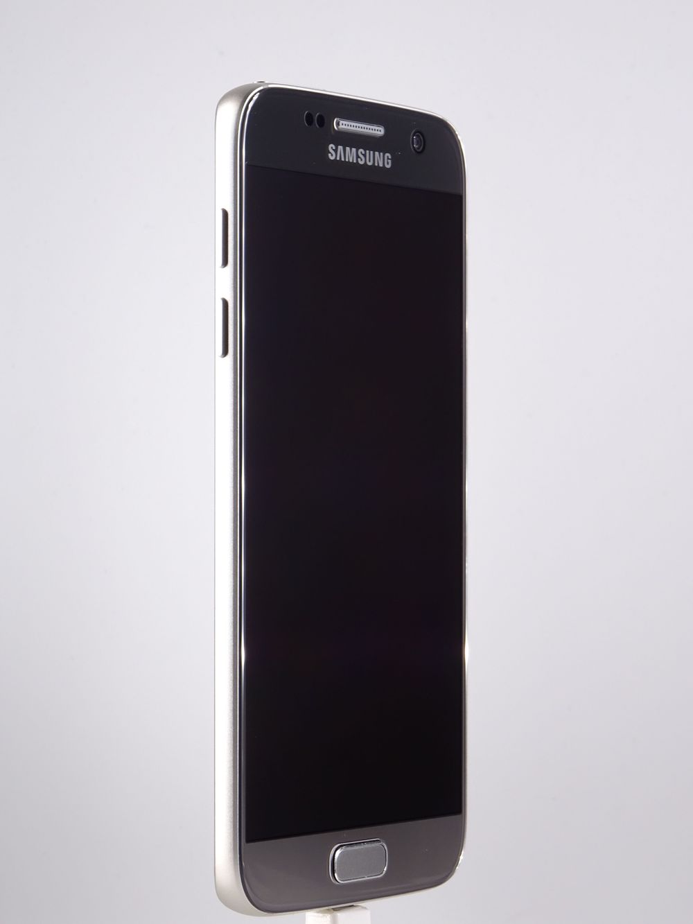 <span class="sep">telefon mobil</span> <span class="title-brand">Samsung</span><br /> Galaxy S7<span class='d-none d-lg-inline'>,</span> <span>Silver Titanium, 32 GB,  Ca nou</span>