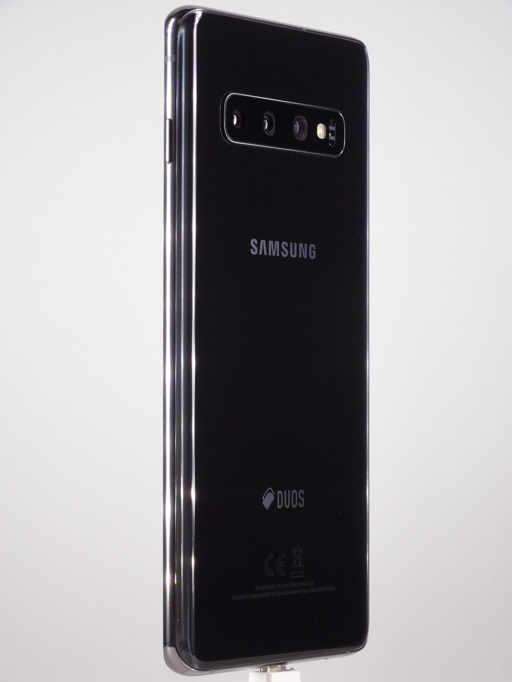 Мобилен телефон Samsung, Galaxy S10 Dual Sim, 512 GB, Prism Black,  Като нов