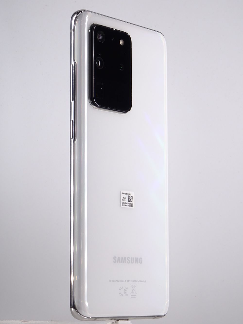 Telefon mobil Samsung Galaxy S20 Ultra 5G, Cloud White, 256 GB,  Excelent