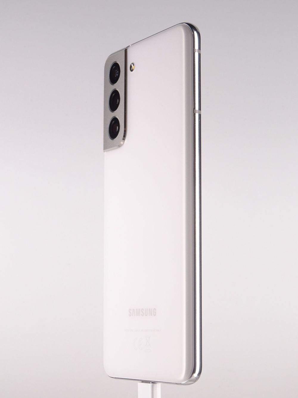 Telefon mobil Samsung Galaxy S21 5G Dual Sim, White, 256 GB,  Ca Nou