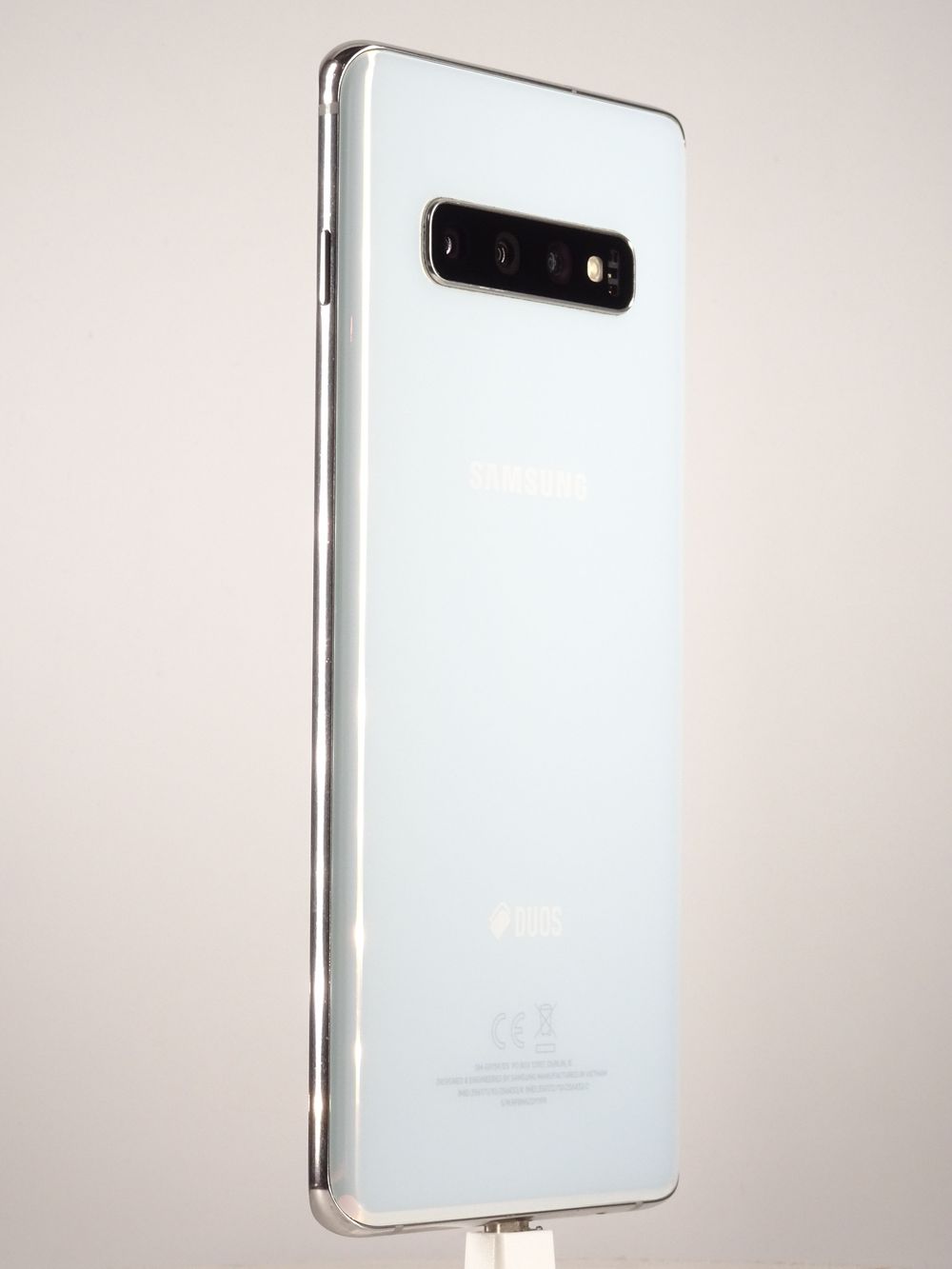 Мобилен телефон Samsung, Galaxy S10 Plus, 512 GB, Prism White,  Като нов