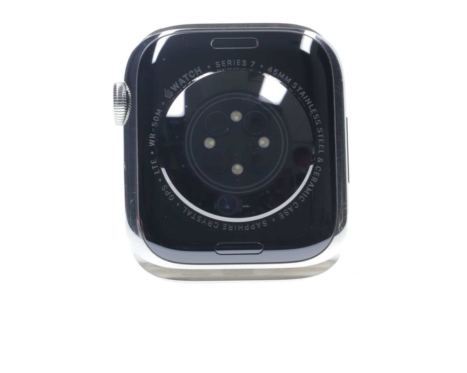 Apple Watch Series 7 2021, GPS + Cellular, Stainless Steel 45mm Silver - Kiváló