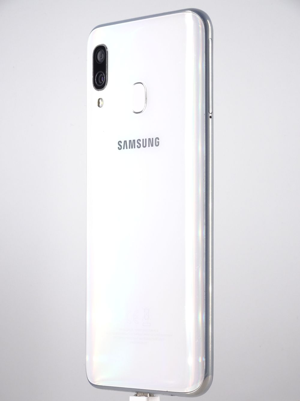 Мобилен телефон Samsung, Galaxy A40, 64 GB, White,  Като нов